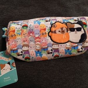 Squishmallows Plush Zipper Pouch